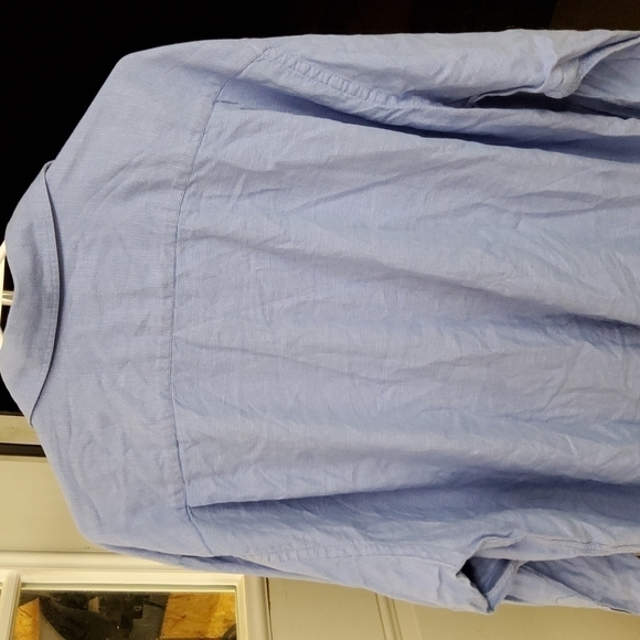 nautica men's button down size 18 34/35 good condition long sleeve - Picture 4 of 4